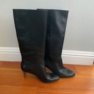 Banana Republic Black Knee High Boots - Never Worn!